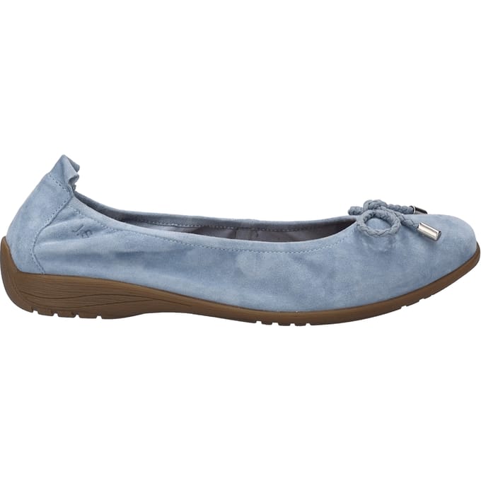 JOSEF SEIBEL Dames Ballerina Fenja 09 in blauw