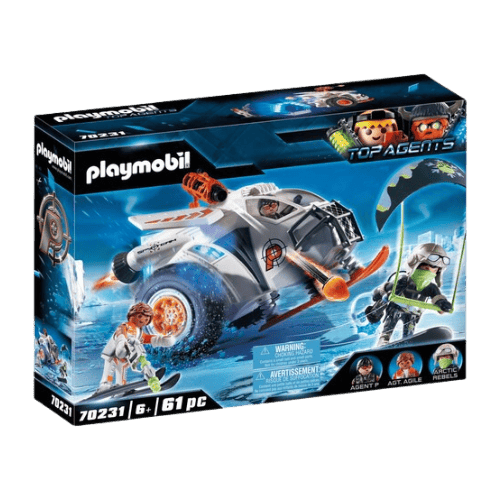 PLAYMOBIL Top Agents Spy Team sneeuwmobiel - 70231