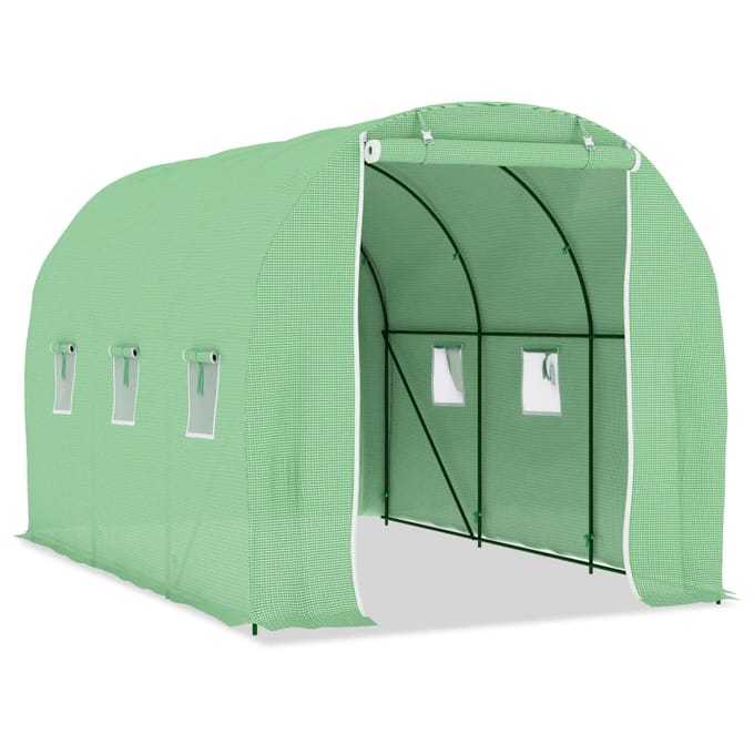 vidaXL - Kas - 6,86 - m² - 3,43x2x2 - m