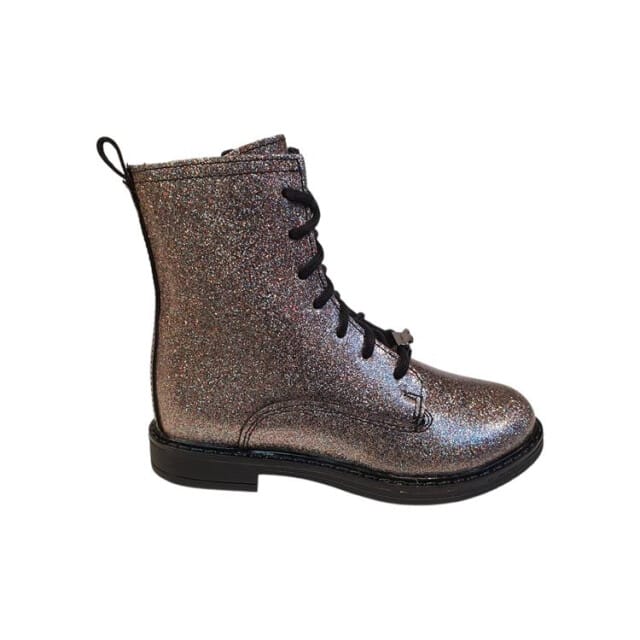 Giga Veterboots zilver Leer - Maat 28
