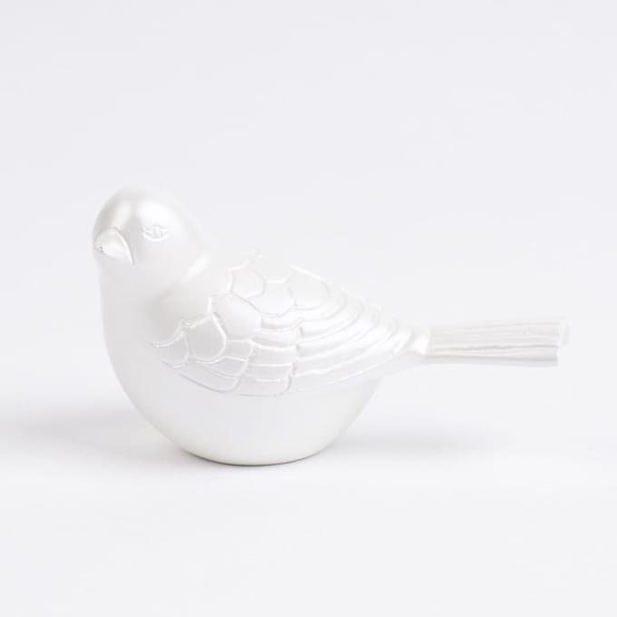 Vogel Urn 100 ml Wit - Dieren Urn voor As Crematie - Urn Hond - Urn Kat