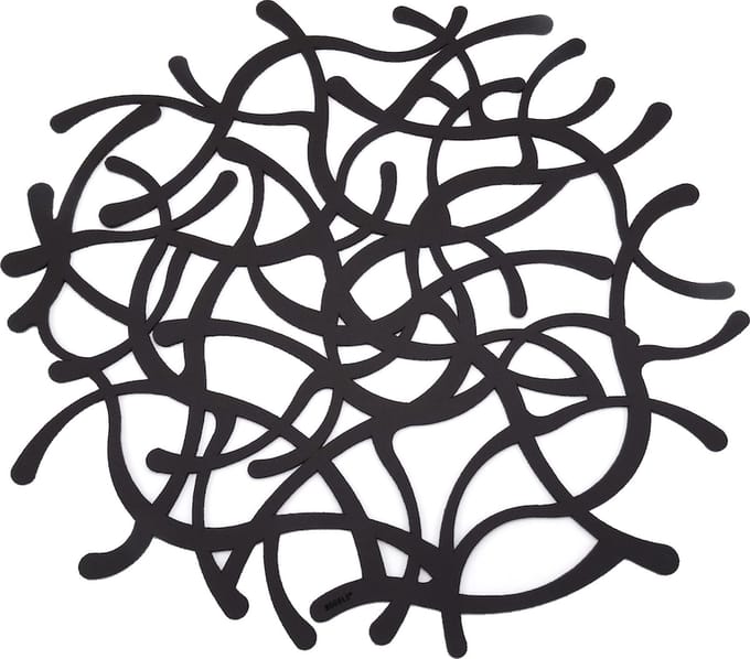 NOOBLU Deco onderlegger TUMBL - Chocolate brown - Diameter: 60 cm