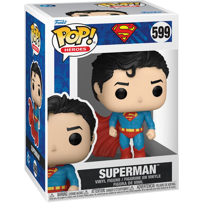 Superman Superman vinylfiguur 599 Unisex Funko Pop! - Neutraal - Standard