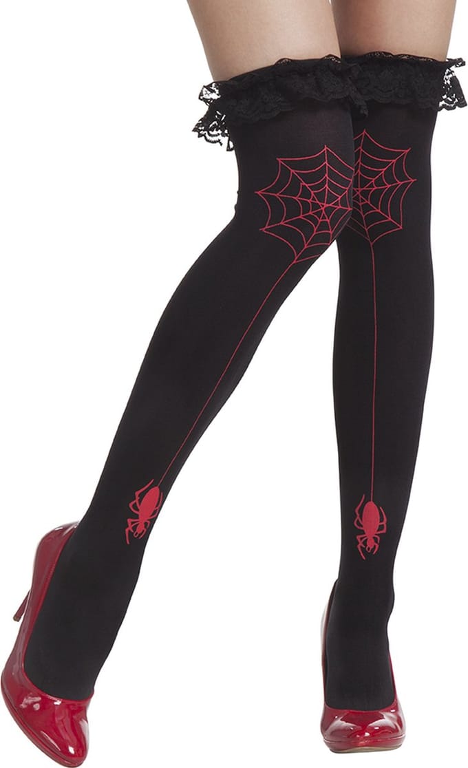 Boland - Kousen Red spider - Volwassenen - Vrouwen - Heks