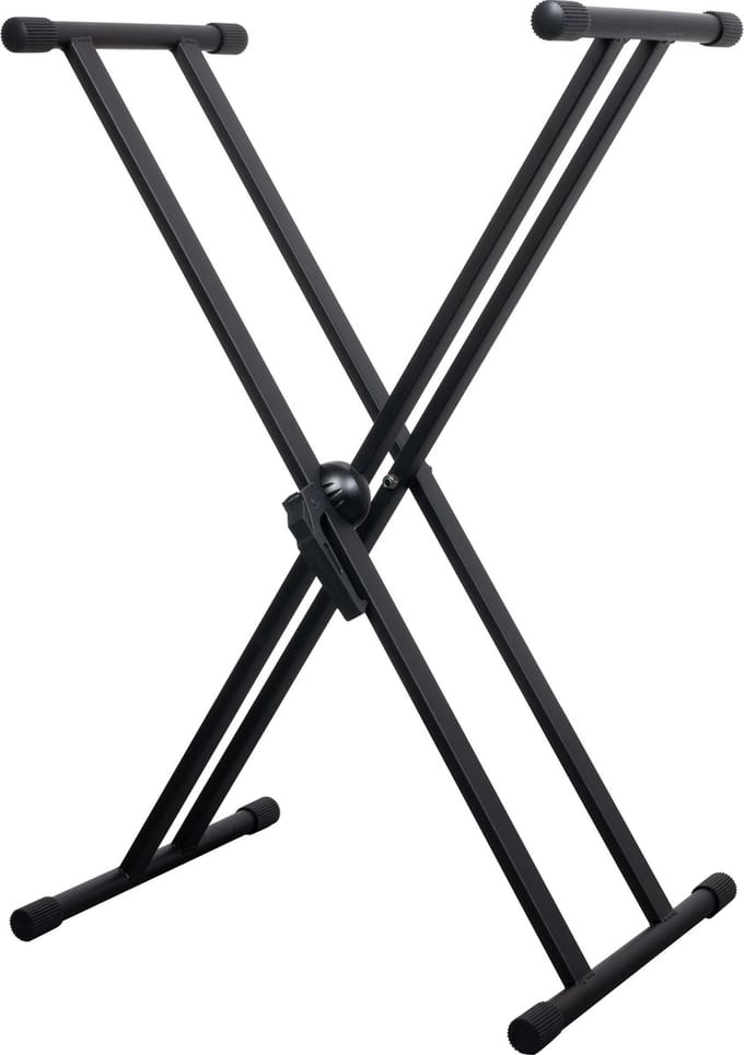 Vonyx KBS03 Keyboardstandaard met dubbel X-frame - Voor keyboards en DJ-controllers