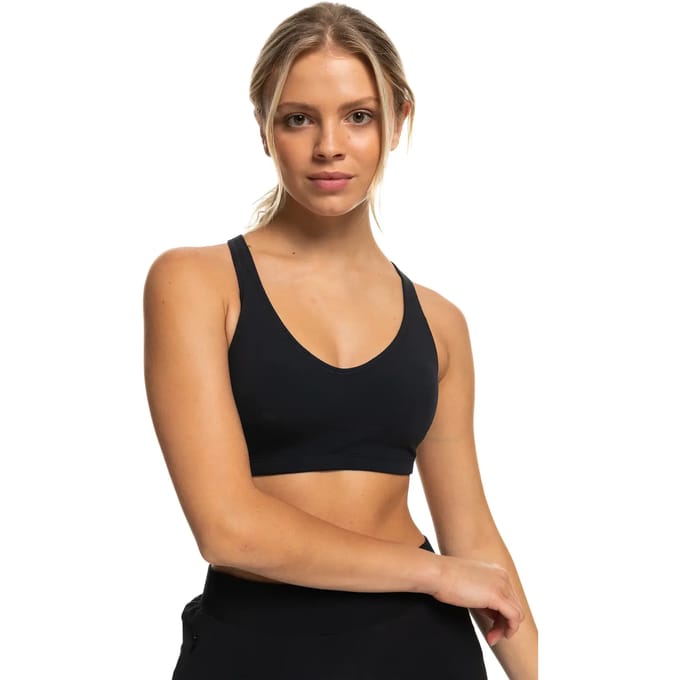 Roxy Heart Sportbeha Met Medium Impact Zwart M Vrouw