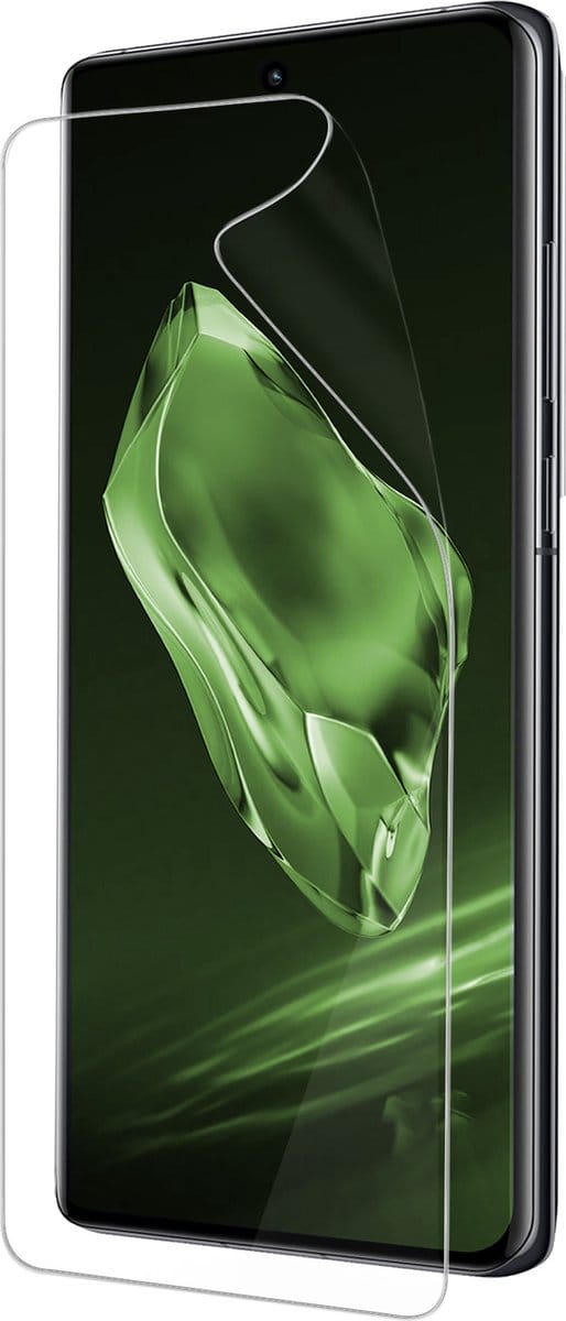 Screenprotector Folie - Geschikt voor OnePlus 12 - Ultra Clear - Bescherm Folie - Soft TPU - Screen Protector