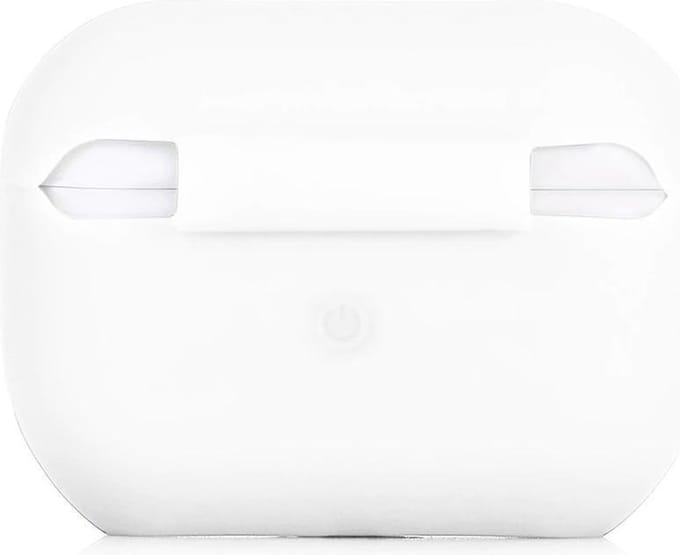 DrPhone PL4 - Siliconen Hoes - Bescherming tegen Val & Stootschade - Geschikt voor Airpod Pro - Wit