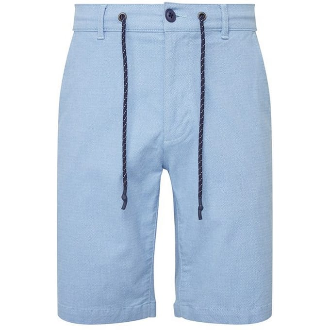 Asquith & Fox Heren Chino Everyday Shorts (Blauw)