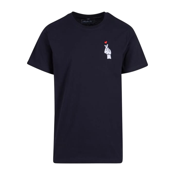 Mister Tee - Love Sign 2.0 Heren Tshirt - 4XL - Zwart