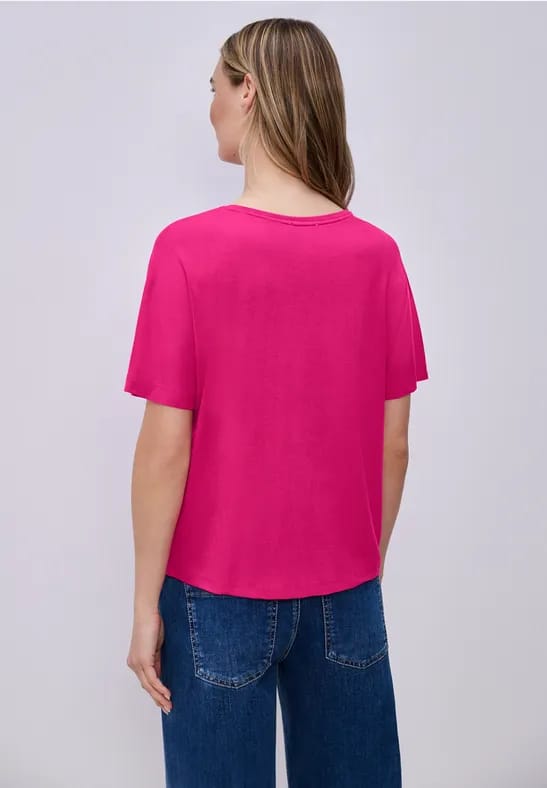 Basic Shirt met schouders