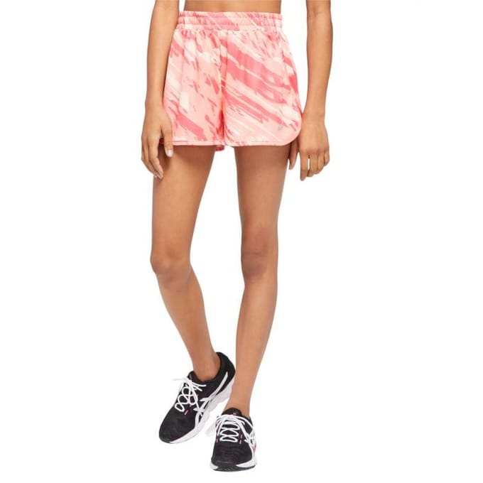 Asics Kinder/Kids GPX Shorts met all-over print (Roze)