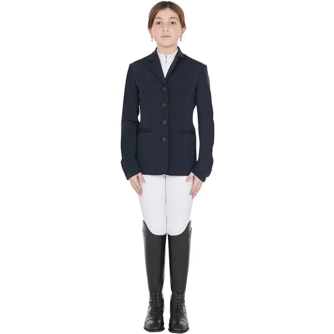Wedstrijdjasje met vier knopen voor meisjes Equestro