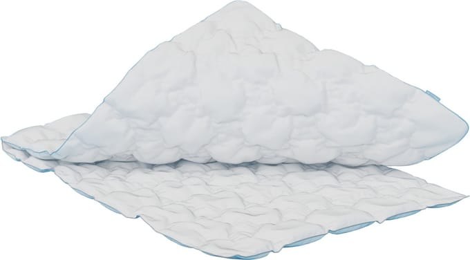 Cloudpillo Dons & Veren Dekbed 200x200 cm - 4 Seizoenen 2-in-1 - 15% Eendendons 85% Eendenveren - Downproof Katoen 233 TC - RDS & OEKO-TEX