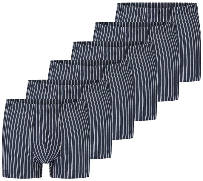 Schiesser Heren retro short / pant 6 pack 95/5 Essentials Cotton
