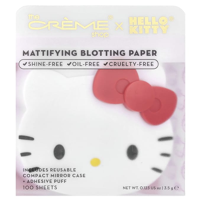 The Creme Shop, Hello Kitty®, Papier Matifiant, 100 Feuilles red