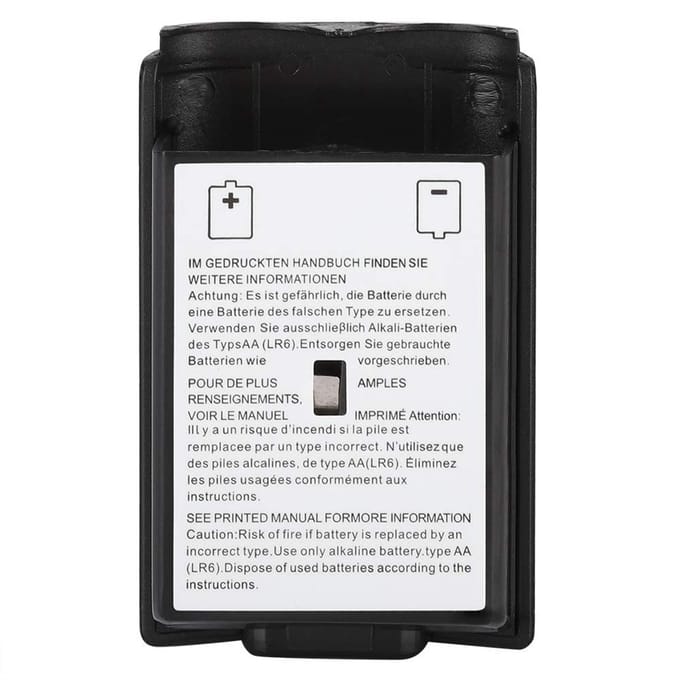 JHUBERS - Universele Reservebatterijdeksel voor 360-controller, 5-delig