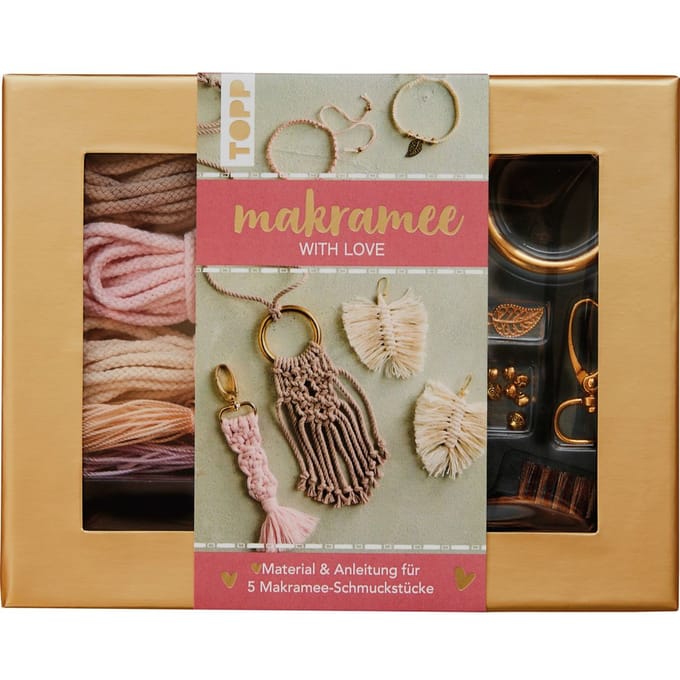 Macramé-Sieraden set "With Love"
