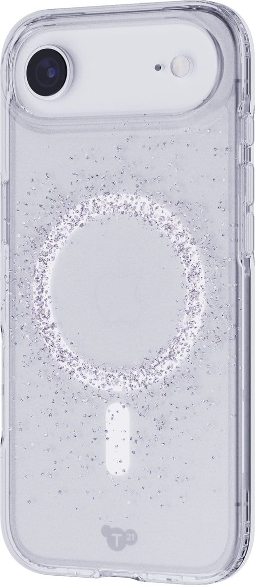 Tech21 Evo Sparkle - iPhone 17 Air telefoonhoesje - Schokbestendig - MagSafe - 3,6 meter valbestendig