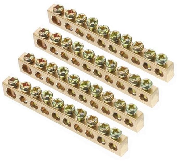 12 Terminals Busbar Distributie Draad Terminal voor Elektrische Installaties