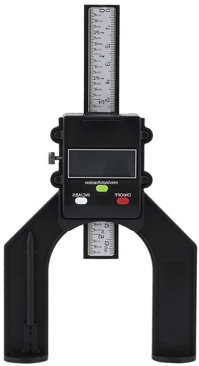 Digitale dieptemeter met magneetontwerp en LCD-scherm - meetbereik 0-80mm - html content nodig .