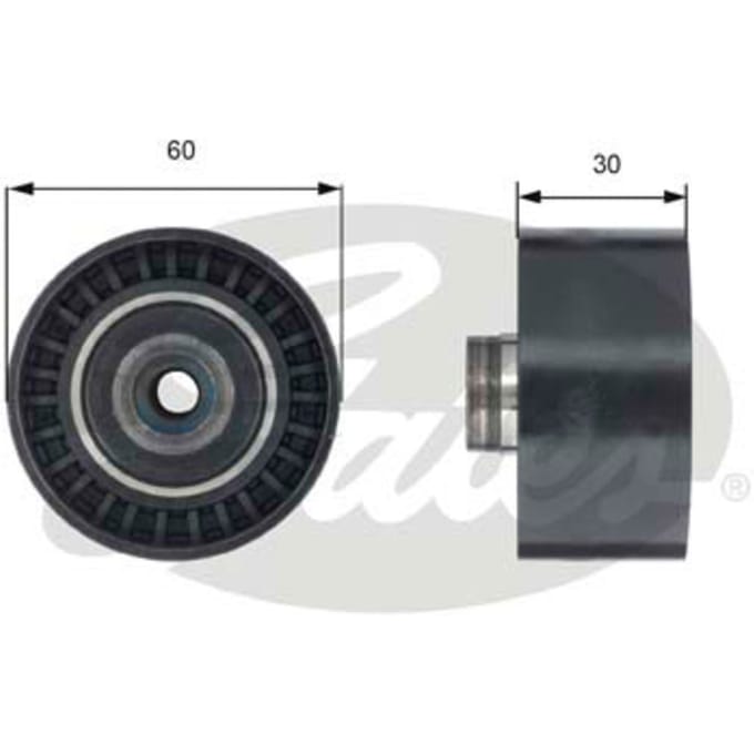 Geleiderol, distributieriem PowerGrip® GATES T42191