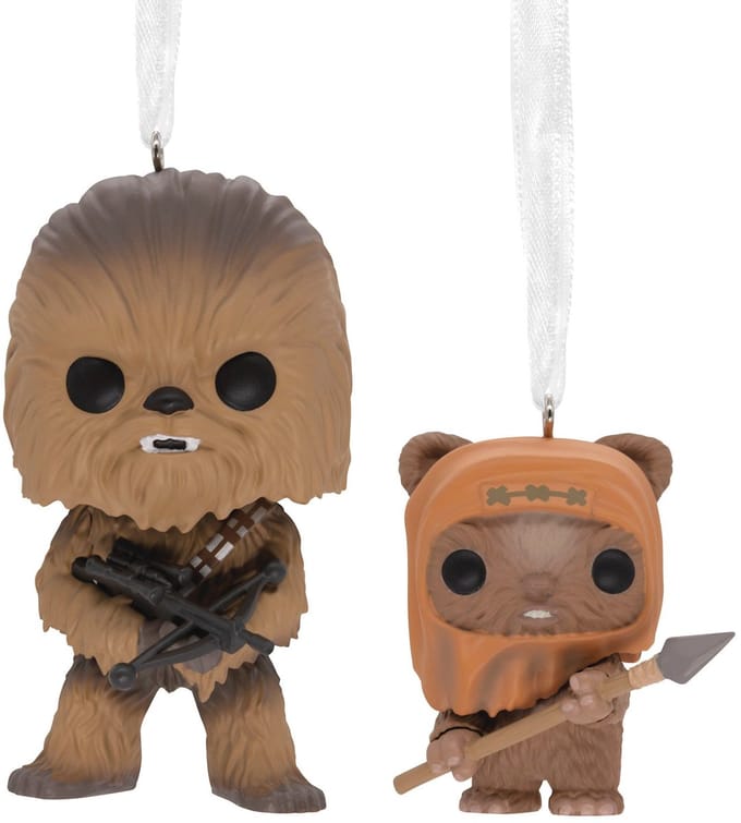 Hallmark - Kerstornament - Star Wars - Chewbacca & Wicket