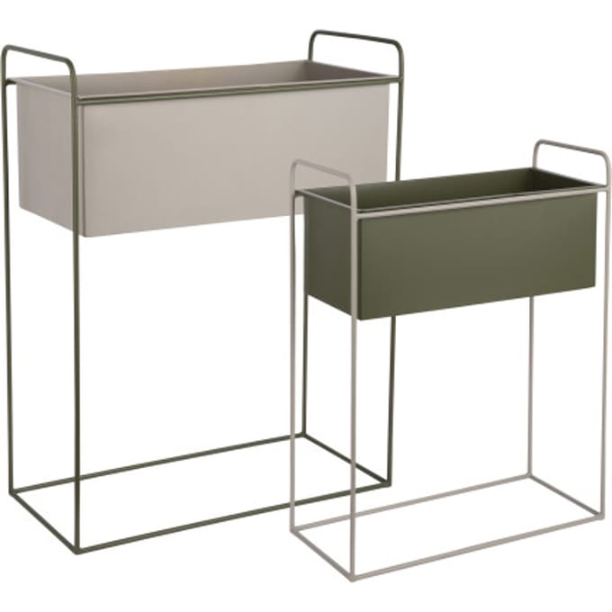 Present Time - Bloempot Set Reina - Multikleur - 50,5x24x65 cm