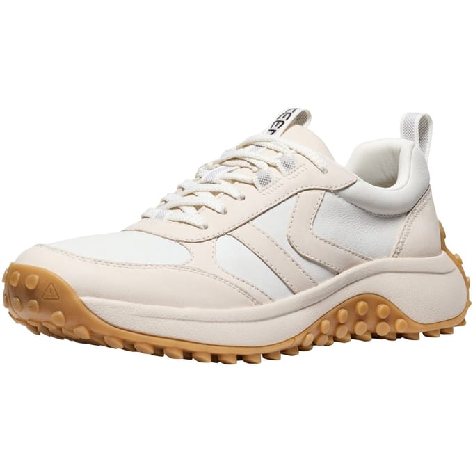 Keen Ks86 Leather Sneakers Birch/star White Taglia: 35.5 | Sneakers Outlet | Donna | Bianco