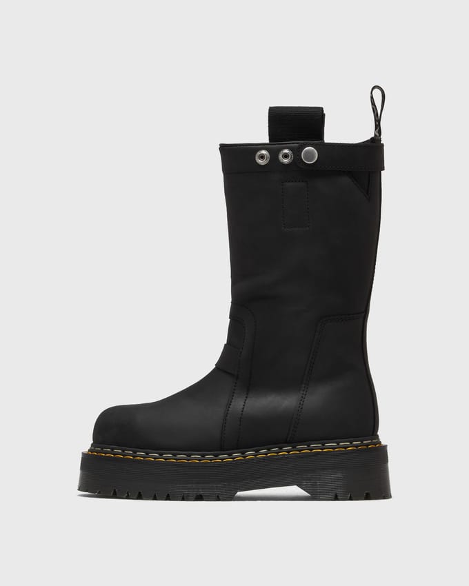 X Dr. Martens LEATHER BOOTS-QUAD SOLE PULL ON BOOT