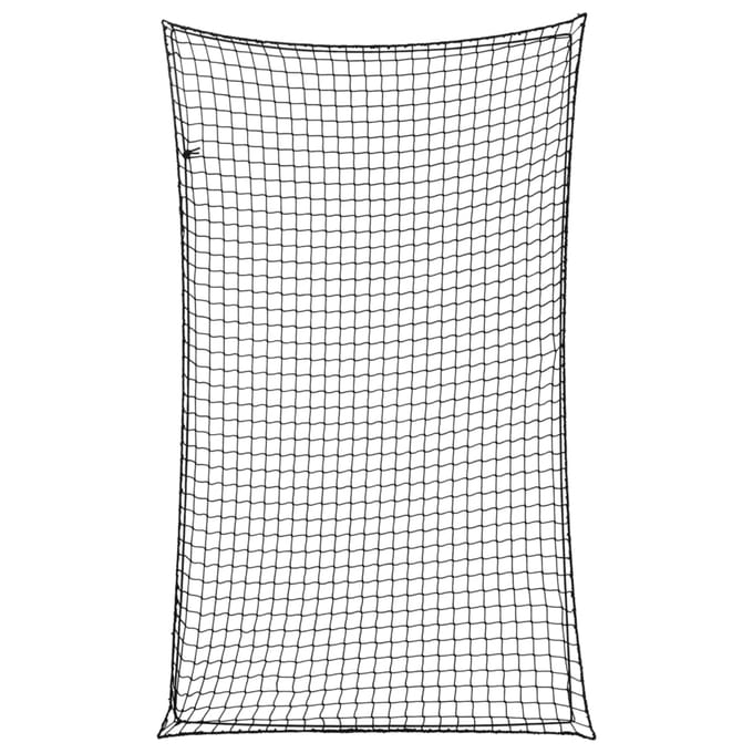 vidaXL - Aanhangwagennet - elastisch - touw - 2,5x1,5 - m - polypropeen - zwart