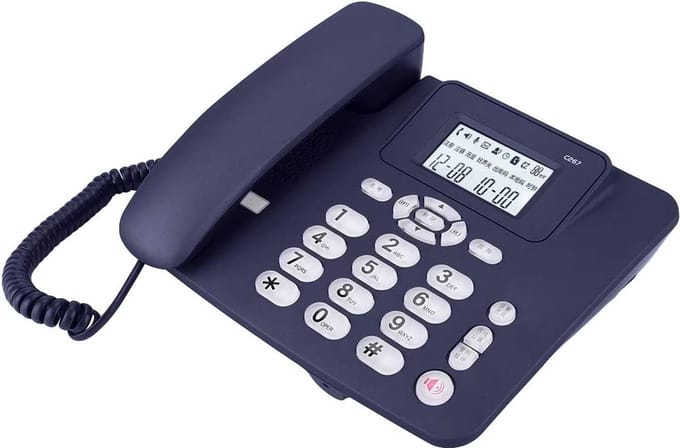 vast telefoon