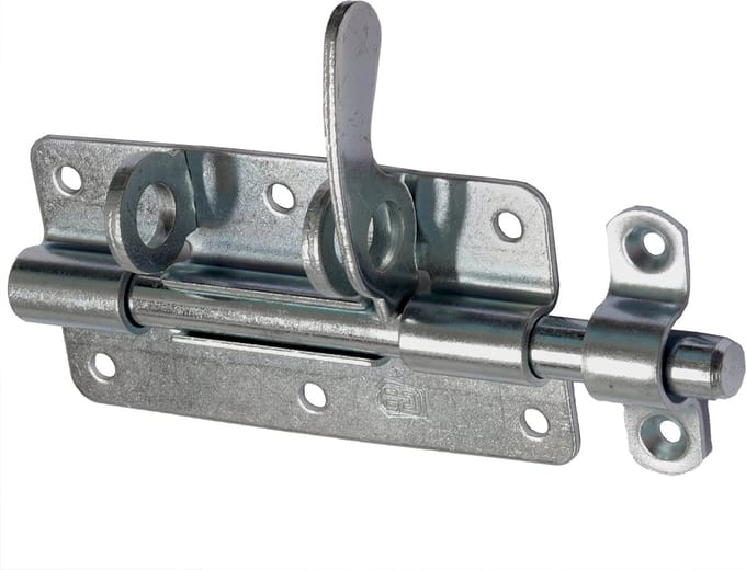 Wovar Hangslotgrendel Verzinkt 100 x 70 mm | Per Stuk