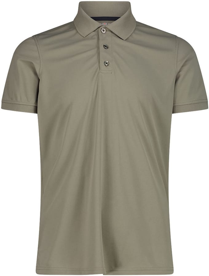 Cmp 3t60077 Korte Mouw Poloshirt Groen S Man
