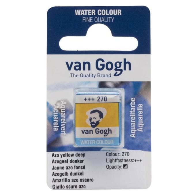 Aquarelverf - 270 Azogeel Donker - van Gogh - Napje