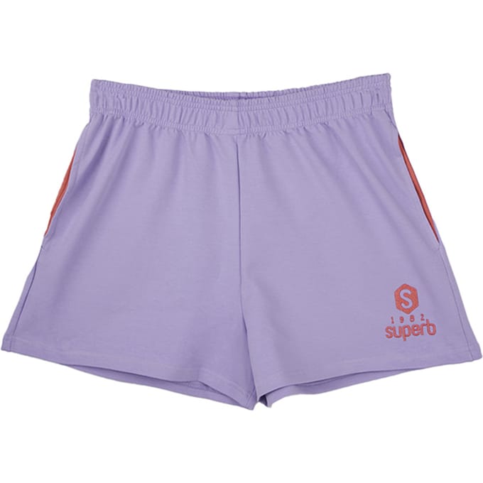 Korte Broek Superb 1982 SPRBSH-2201-LILAC-CREAM