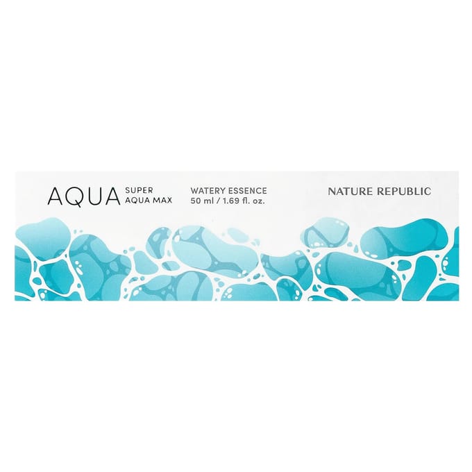 Nature Republic Essence aqueuse Super Aqua Max 50 ml 1pc + Sample Gifts blue