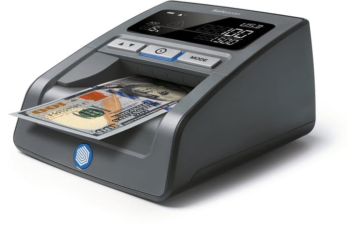 Safescan 185-S vals geld detector/toebehoren Zwart