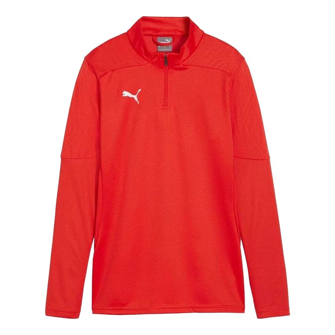 Puma Trainingsjack met kwartrits voor heren (Rood)