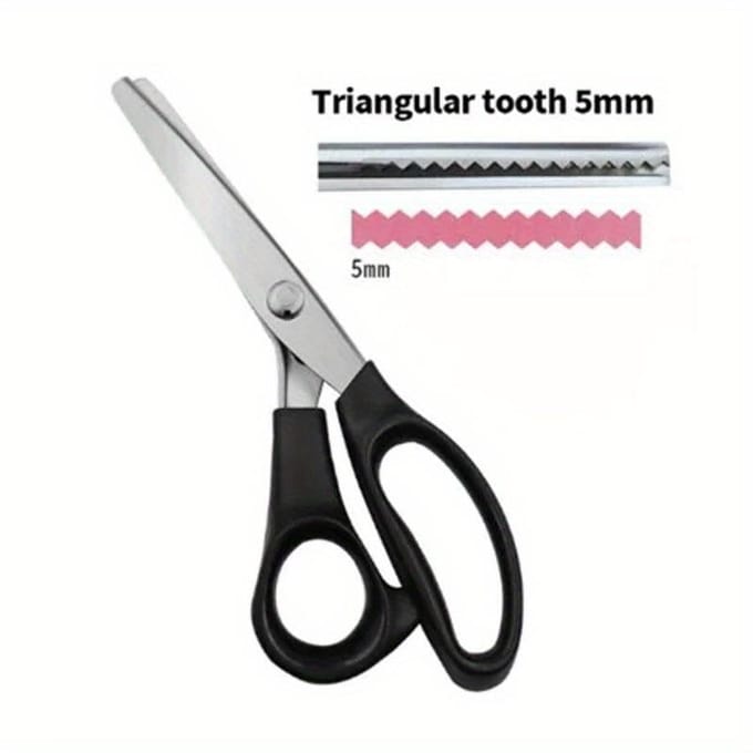 Kleermakersschaar Zigzagschaar Zigzag Naaien Knippen Gekartelde Kant Schaar Naaiaccessoires Stofschaar DIY Naaigerei white