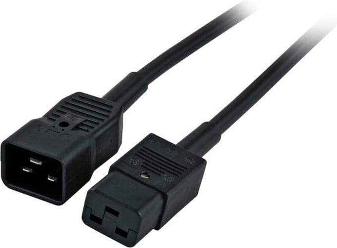 EFB NORDIC EFB-Elektronik - power extension cable - IEC 60320 C20 to IEC 60320 C19 - 1.8 m
