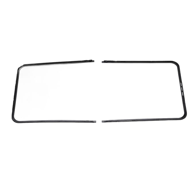 LCD Scherm Middenframe Bezel Telefoonscherm Vervangingsframe Plastic met Gereedschap voor Galaxy Z Flip 5 gray