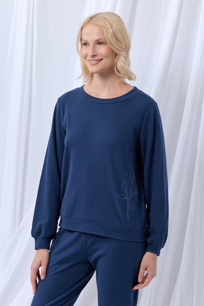 lords x lilies Dames pyjama donkerblauw - maat L