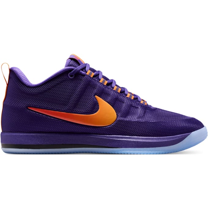 Nike Book 2 Sneakers Heren - Paars - Maat 43 - Mesh/Synthetisch