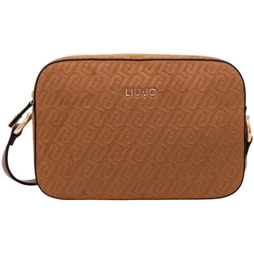 LIU JO schoudertas Manhattan Camera Case Bag Sequoia Lichtbruin