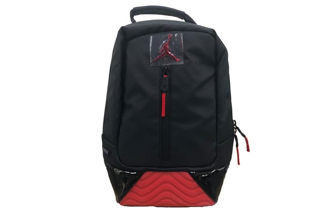 Sac à dos de basketball Jordan en polyester Petit Unisexe Noir Rouge ONESIZE