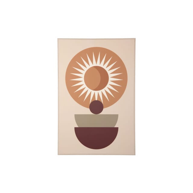 Present Time - Wall Art Abstracto Sol - Multikleur - 3x40x60 cm