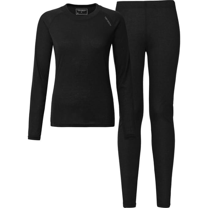 Tenson - Maat 44 - Magda Dames Thermoset - Zwart