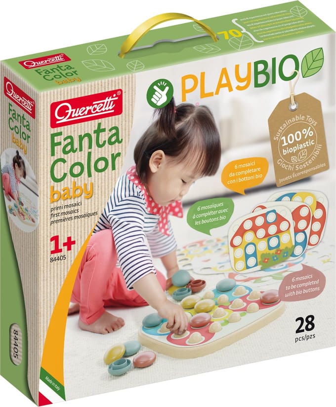 Quercetti Play Bio FantaColor Baby (28 pcs)