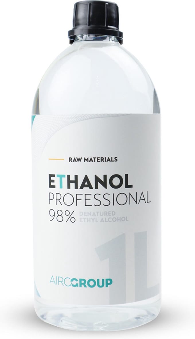 Professional BioEthanol 98% 1L | Bio-ethanol 1L | Bio Ethanol 1L | Gedenatureerde Ethyl Alcohol | Biobrandstof